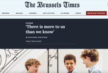 Article ‘There is more to us than we know’ Article ‘There is more to us than we know’