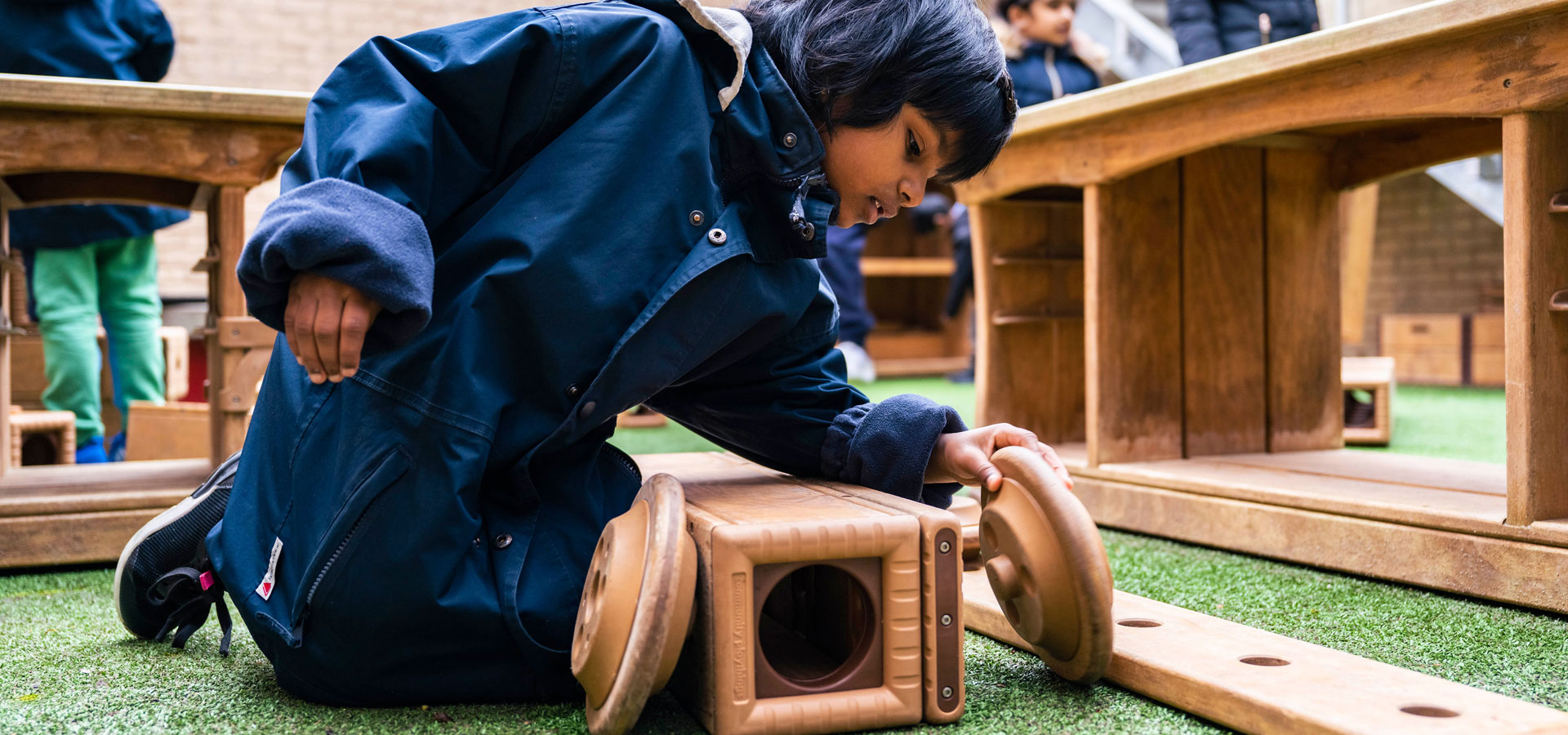 Outdoor learning in the early years at BJAB