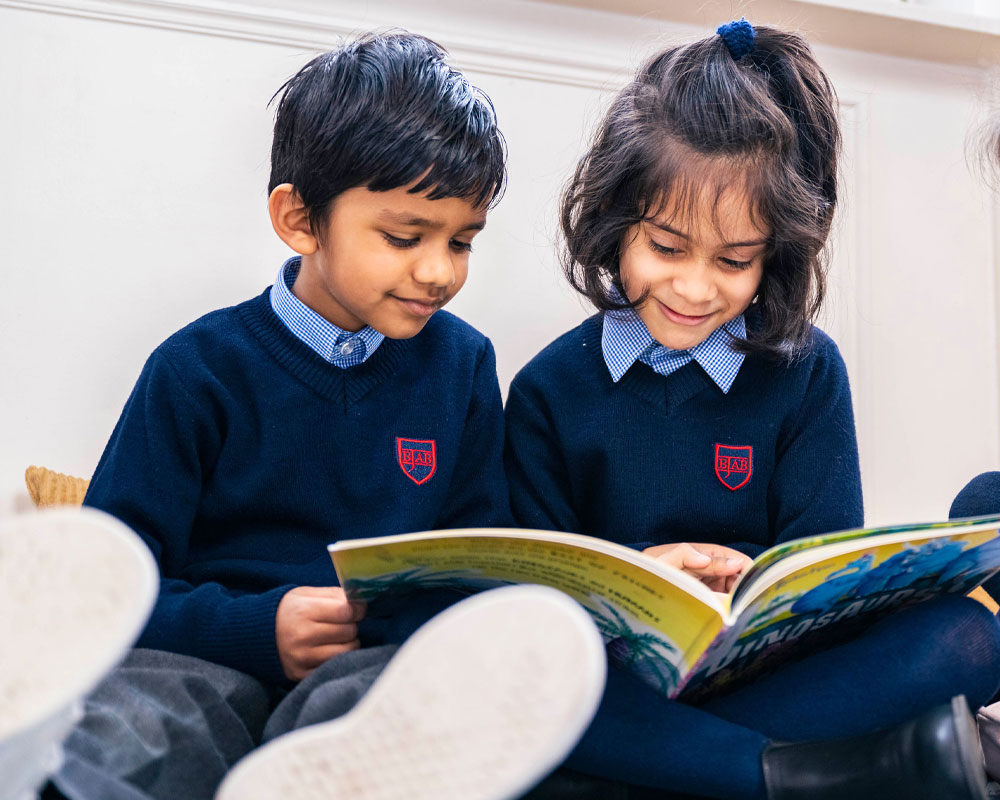 Prep school students at BJAB.